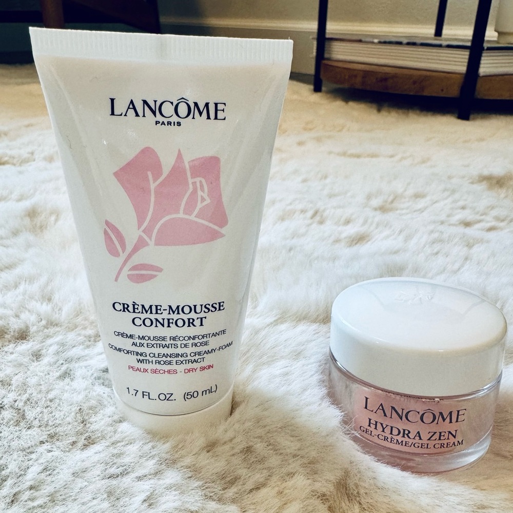 Lancôme Crème Mouse Cleanser and Hydra Zen Cream Set